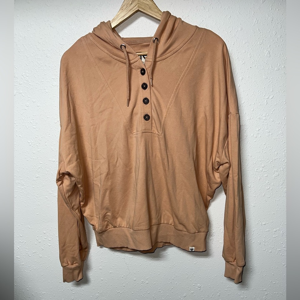 Haylie Henley Hooded Sweatshirt Women's Soze X-large-Tan‎